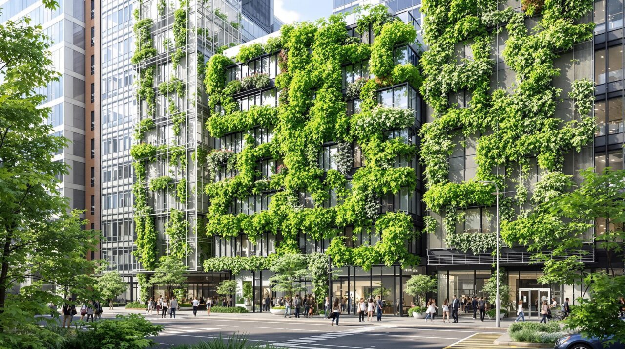 façades végétalisées