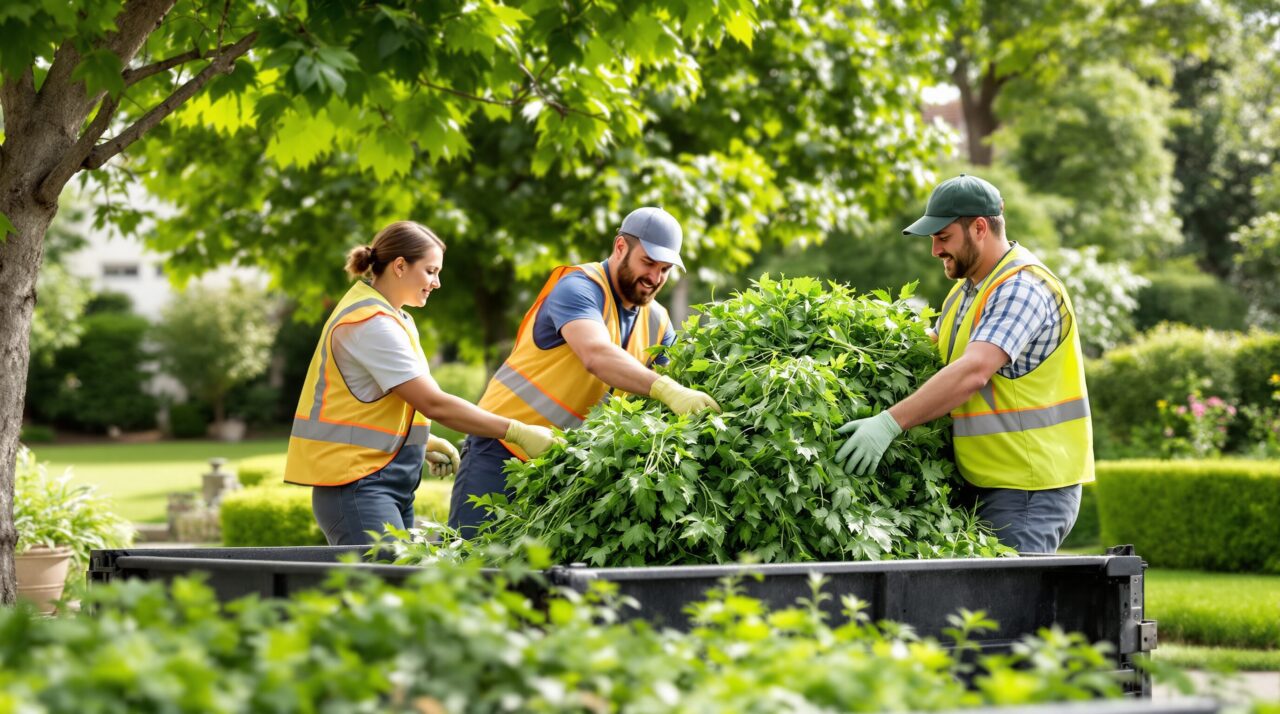 evacuation dechet vert