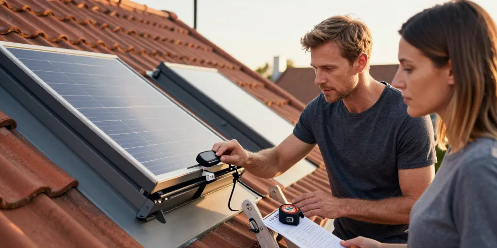 store exterieur velux solaire