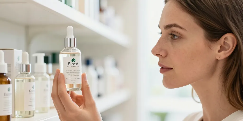 label cosmétique bio