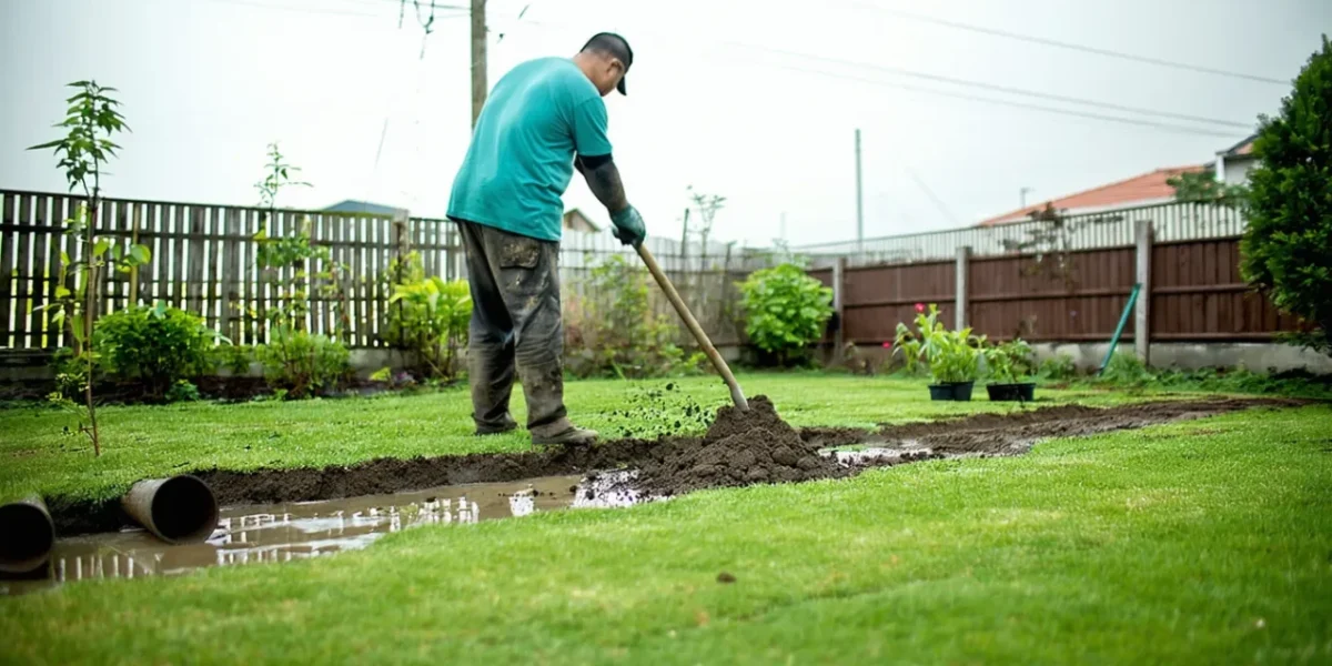 Comment drainer un jardin : guide pratique pour lutter contre l’humidité