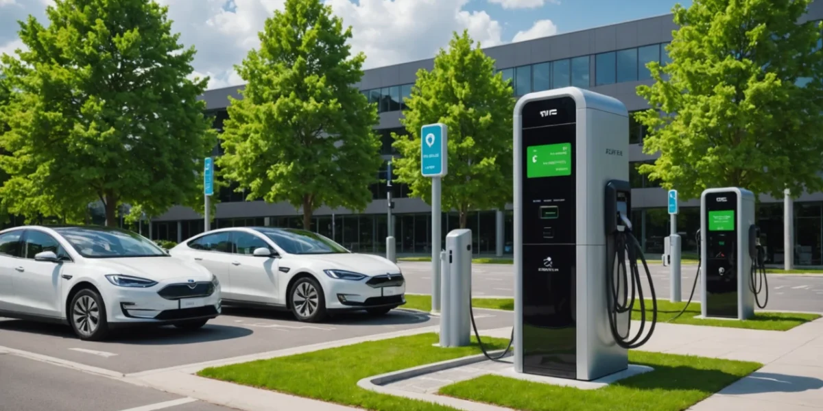 borne de recharge avec delestage dynamique